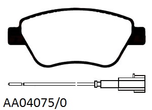 PASTILLAS LITTON FIAT SIENA 02/ - STILO 1.8 8V 02/