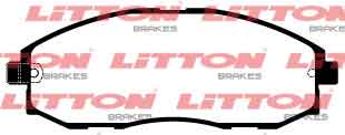 PASTILLAS LITTON HYUNDAI H1/SSANG YONG WI CAR 4x4