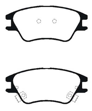 PASTILLAS LITTON HYUNDAI ACCENT 1.3 (TODOS) 94/ - 