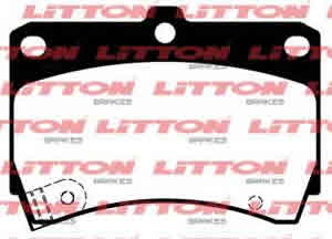 PASTILLAS LITTON FORD ESCORT LX 1.9 EUROPEO/OTROS
