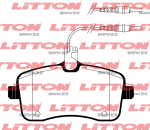 PASTILLAS LITTON Peugeot 407 04/...