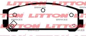 PASTILLAS LITTON SUBARU GRIEGA/IMPREZA/LEGACY90/94