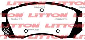 PASTILLAS LITTON SUBARU IMPREZA/LEGACY 1989/94