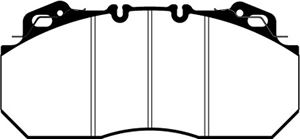 PASTILLAS LITTON VOLVO B 10L 1995/..