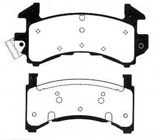PASTILLAS LITTON GMC BLAZER/CAMARO/BUICK/PONTIAC