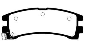 PASTILLAS LITTON Nissan Pathfinder (02/88-08/97) 3.0 V6 Tras