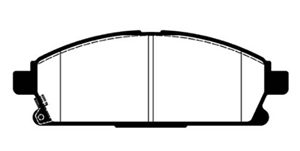 PASTILLAS LITTON Nissan Pathfinder 96/01  X-Trail 01/04 tras