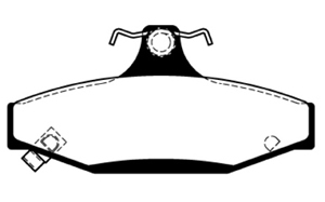 PASTILLAS LITTON Ssang Yong Musso Korando 2.3 - 2.9 Td 96/ 