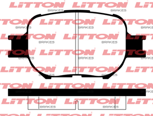 PASTILLAS LITTON Toyota Celica GTS 00/ - Corolla 2.4 TD 02/