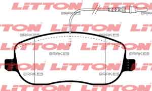 PASTILLAS LITTON C4 02/... // C8 2.0 - 2.2 02/... // Evasion