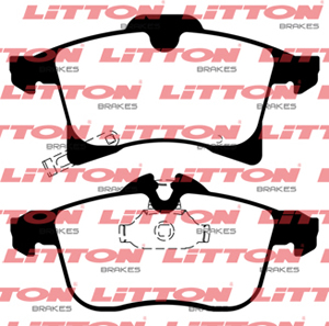 PASTILLAS LITTON Corsa C 1,7 03/... // Meriva 1,4 - 1,6 - 1,