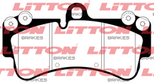 PASTILLAS LITTON Touareg (10/02-) 2.5 - 3.2 - 4.2 - 5.0 Aro 