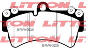 PASTILLAS LITTON Touareg (10/02-) 2.5 - 3.2 - 4.2 - 5.0 Aro 