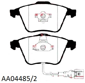 PASTILLAS LITTON Audi A3 03/...