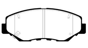 PASTILLAS LITTON Honda Accord VIII - Accord VIII Tourer 03/ 