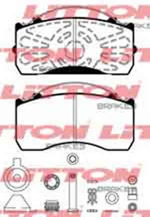 PASTILLAS LITTON DENNIS FIRE ENGINES  KNORR SB6000