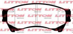 PASTILLAS LITTON Ford Fusion 06/