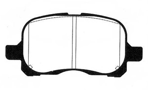 PASTILLAS LITTON Toyota Corolla 02/...