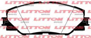 PASTILLAS LITTON Toyota Rav 4 Iii 05/- 3.5Vvt-I4Wd