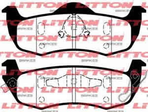 PASTILLAS LITTON Commander 05/... // Grand Cherokee Iii - Iv