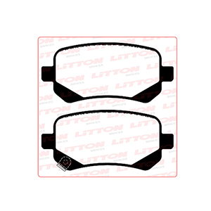 Pastillas Litton Dodge Journey 07/09 Trasero