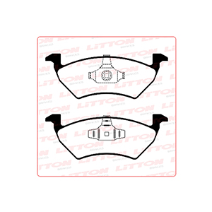 PASTILLAS LITTON Volkswagen UP 1.0 MPI 14/... Trasera
