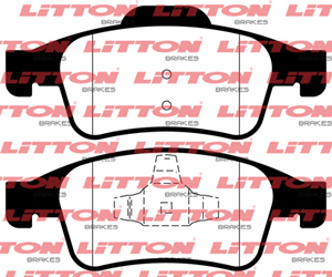 PASTILLAS LITTON Fluence 10/... // Megane III 09/... // Scen