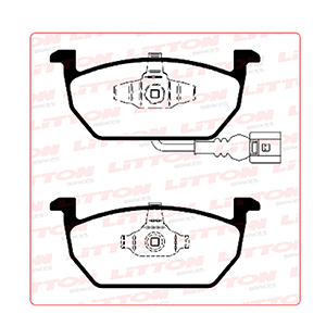 PASTILLAS LITTON Volkswagen Polo 2017/.. Delantera