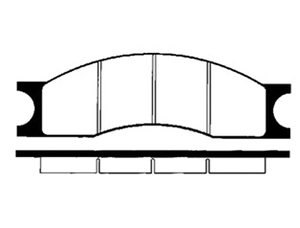 PASTILLAS LITTON CATERPILLAR GRANDE