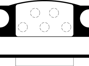 PASTILLAS LITTON CATERPILLAR (CHICO) CLARK AEROPAR