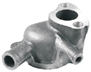 Base Termostato Fiat 600S 133 Aluminio