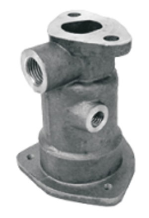 Base Termostato Fiat 600 E / R Aluminio