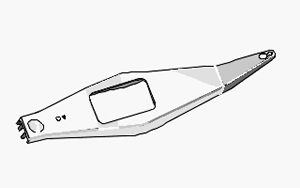 Horquilla Embrague Ford Transit Estampada