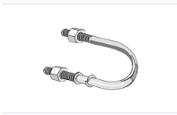 ABRAZADERAS CRUCETA CHICA K-521 (3429) - imagen 2