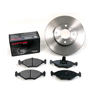Kit Disco Pastillas Litton Fiat Palio 1.2I 96/.. Siena 99/..