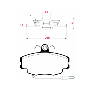Kit Disco Pastillas Litton Renault 9 1981/1989