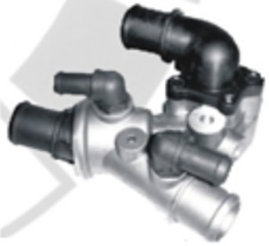 Porta Termostato Fiat Siena / Palio Turbo Diesel 4 Agujeros