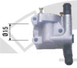 Base Termostato Ford Escort Motor Zetec 1.8 Grande ø 155 mm