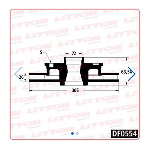 Disco Freno Jeep 4.0 99/... Delante Ventilado 
