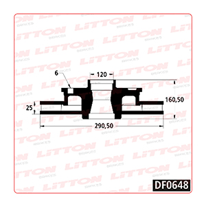 Disco Freno Iveco Daily 59.12-60.12-60.13 04/.. D Ventilado 