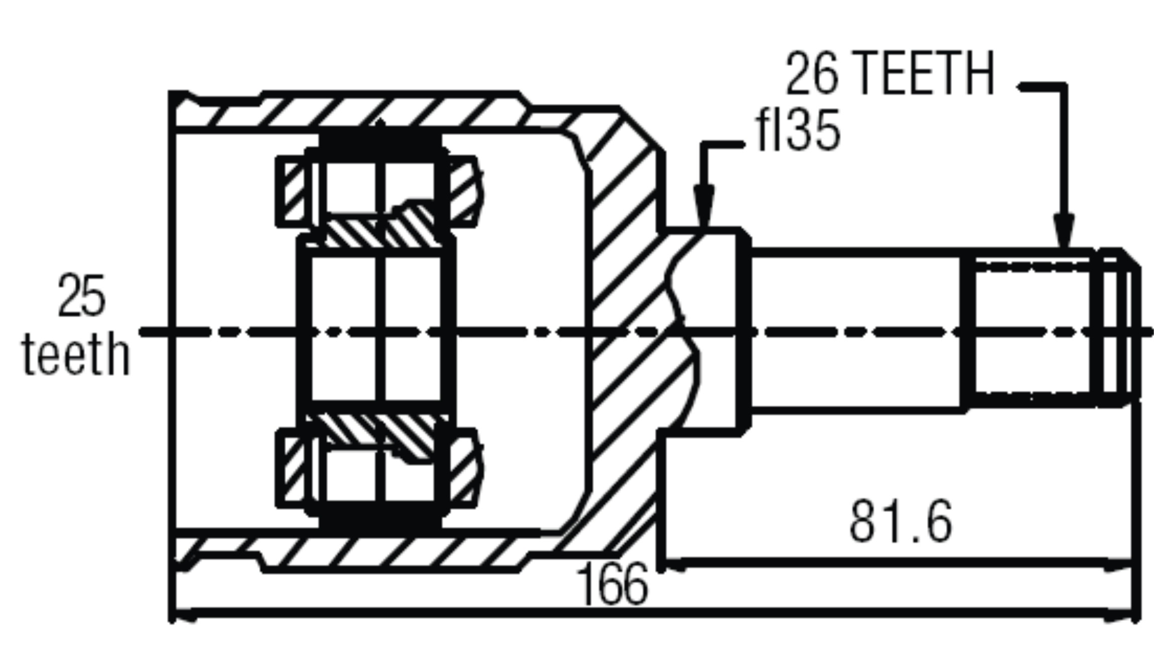 Junta Garma Mazda 626 85/92 Lado Caja Izq 26/25