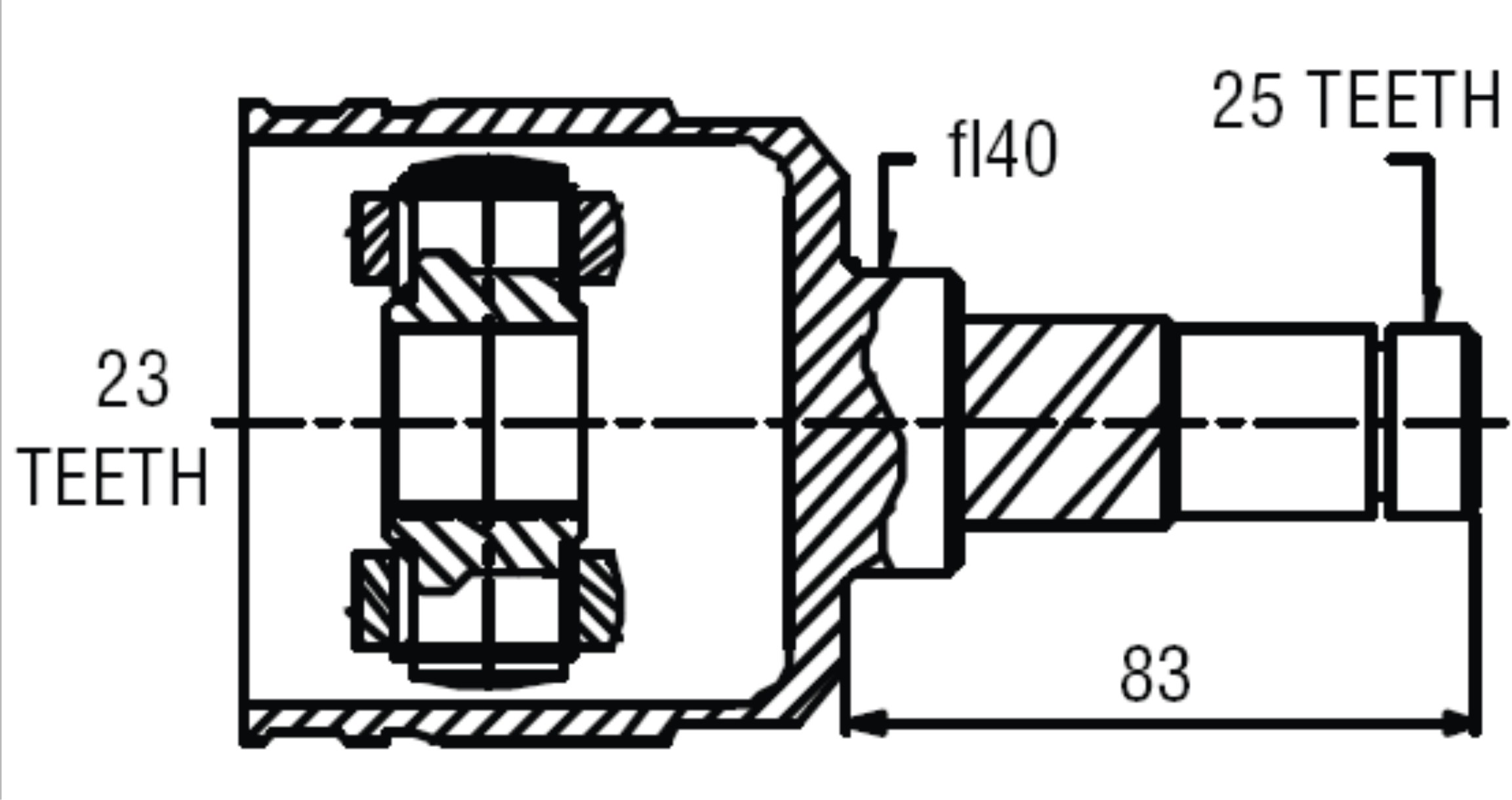 Junta Garma Nissan Sentra 1.6 91/94 Lado Caja 25/23