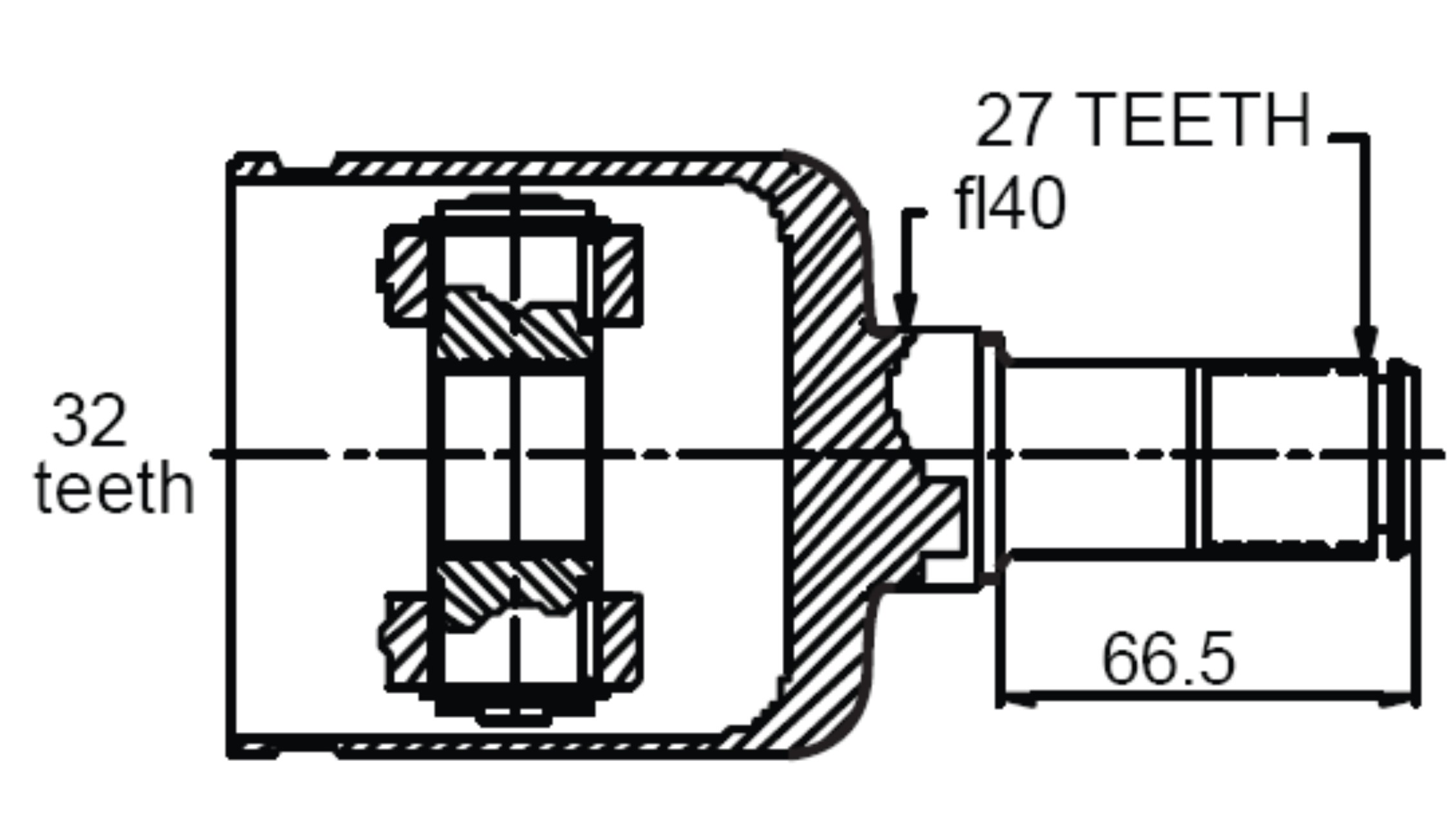 Junta Garma Honda Accord Prelude 86/89 Lado Caja Der 27/32