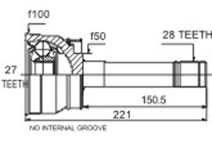 Junta Garma Nissan Pathfinder Pick Up 87/95 Lado Rueda 28/27