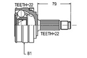 Junta Garma Lada Samara Lado Rueda 22/22