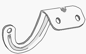 BISAGRAS DE CAPOT RENAULT EXPRESS IZQUIERDA               