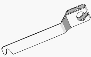 Horquilla Embrague Volkswagen Gacel / Senda 88/93 5v Palanca