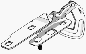 BISAGRAS DE CAPOT RENAULT MEGANE DERECHA                  