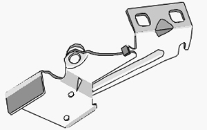 BISAGRAS DE CAPOT RENAULT KANGOO IZQUIERDA                