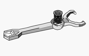 Horquilla Embrague Chevrolet Silverado C10/C20/D20 Fundicion